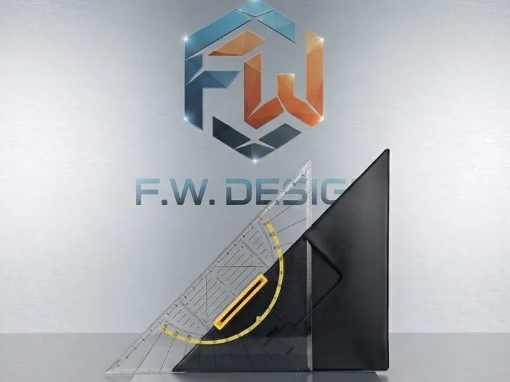 Premium Schutzhülle für 25cm Geodreiecke