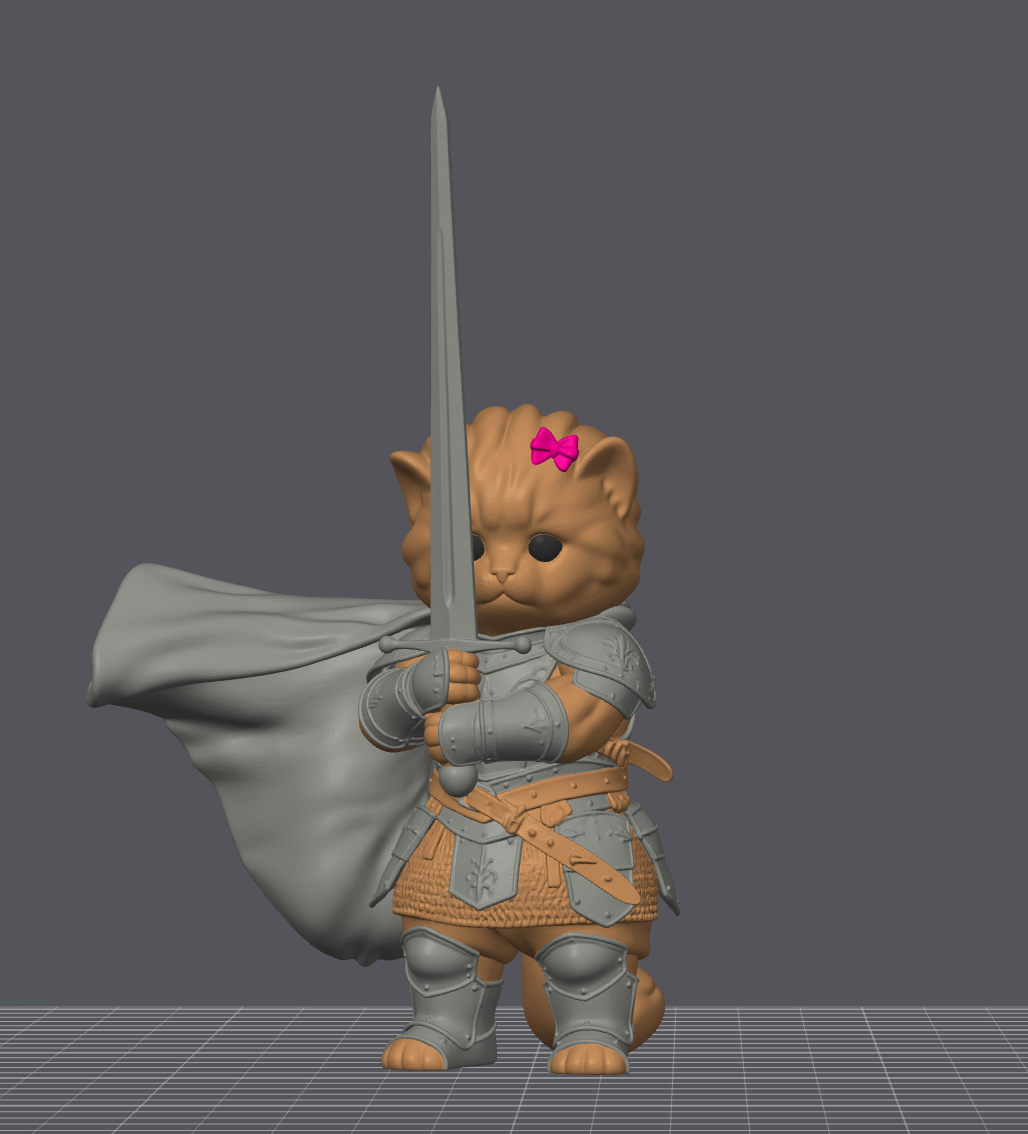 Knight cat - 1