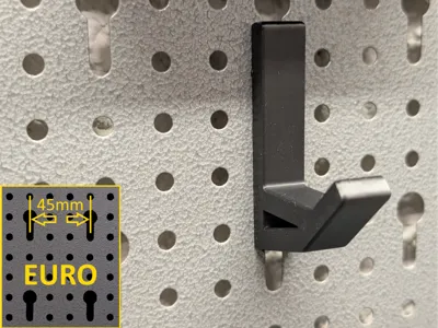 Euro Pegboard Hooks