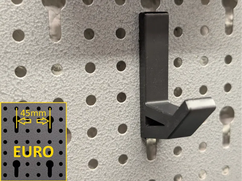 Euro-Lochwand Haken