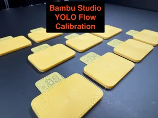 Yolo Flow Ratio Calibration for Bambu Studio