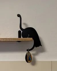 Étagère porte-objets en forme de chat — photo 3