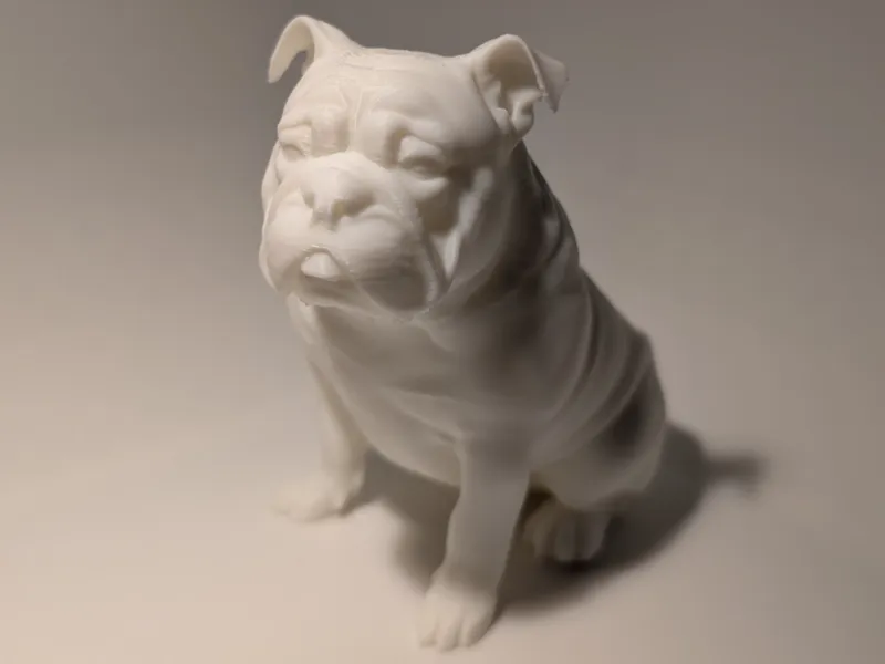 English Bulldog Figurine dog