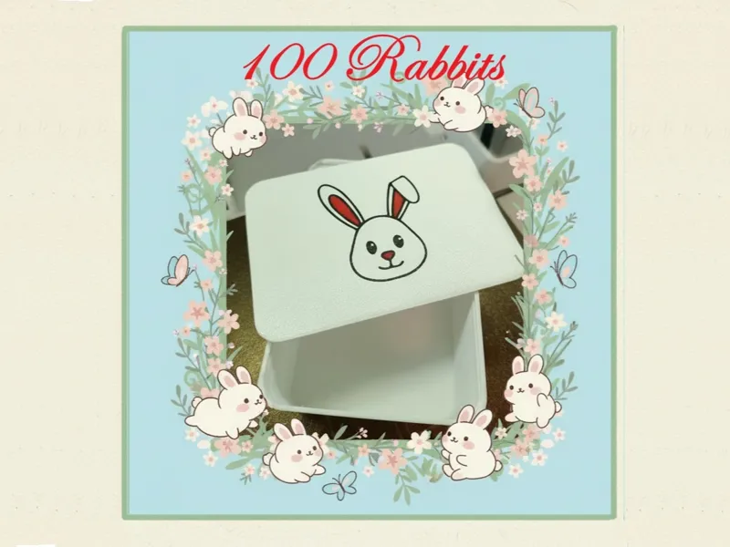 Boite pour Le jeu des 100 lapins