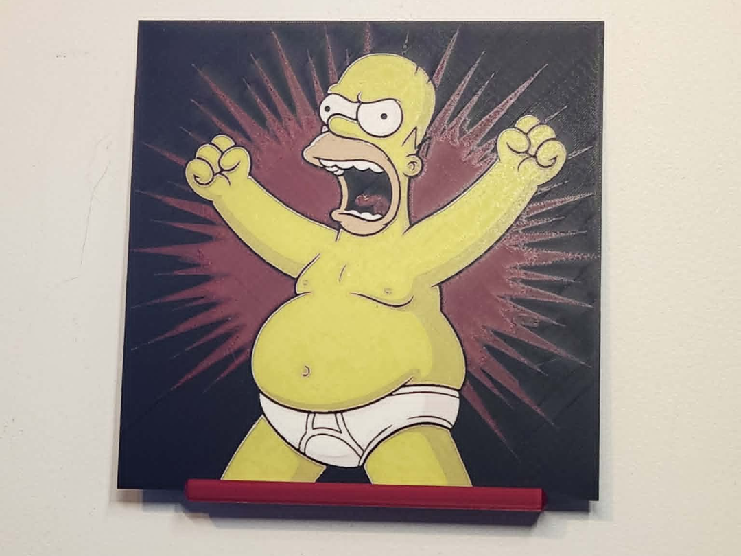 Hueforge - Homer Simpson
