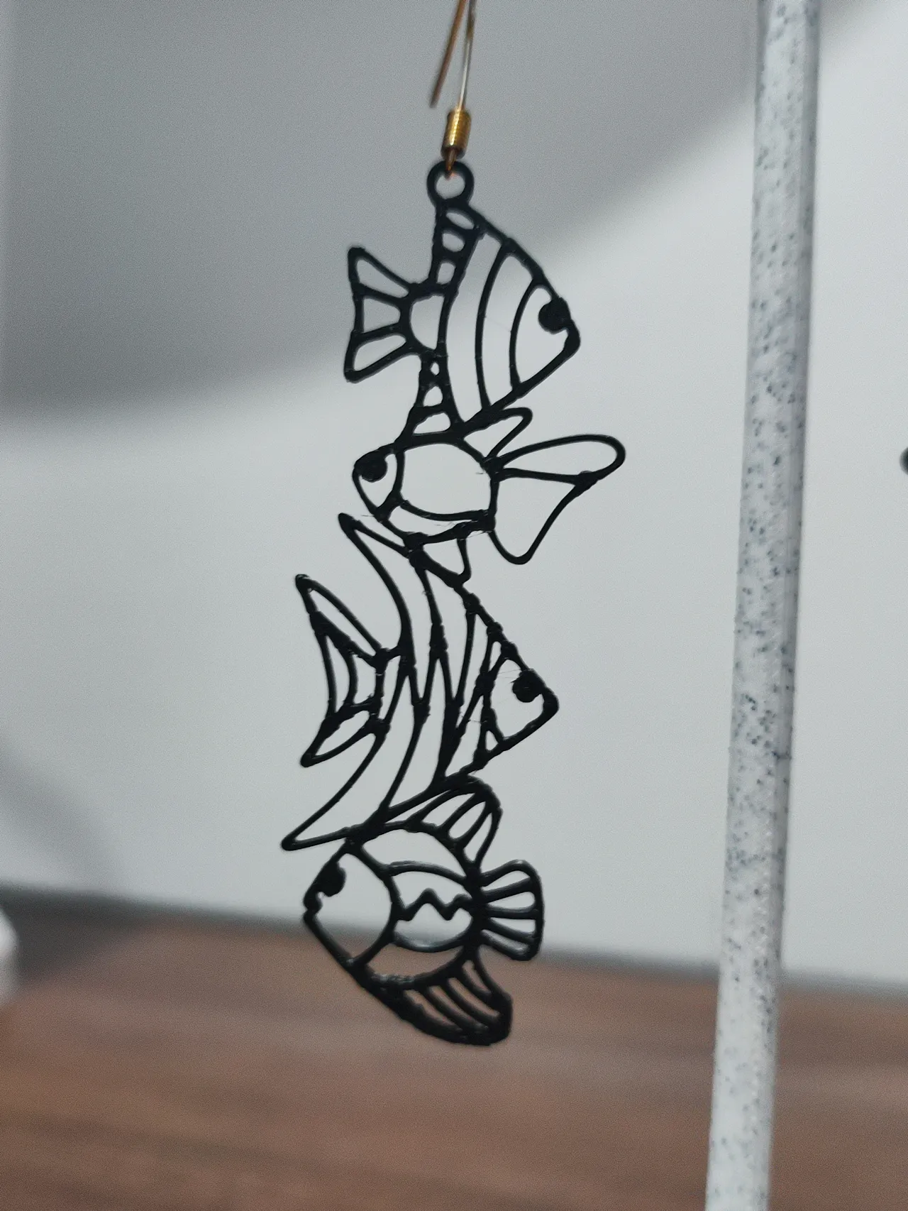 Aretes Cardumen Vertical view 4