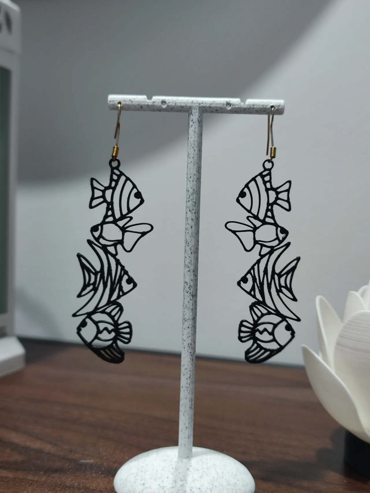 Aretes Cardumen Vertical view 2