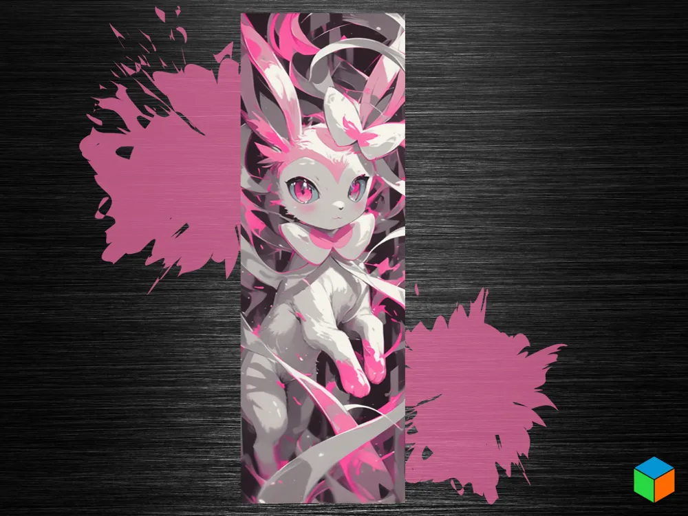 Sylveon Bookmark – Fairy-Type Elegance