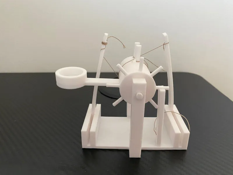 Catapult of Leonardo Da Vinci