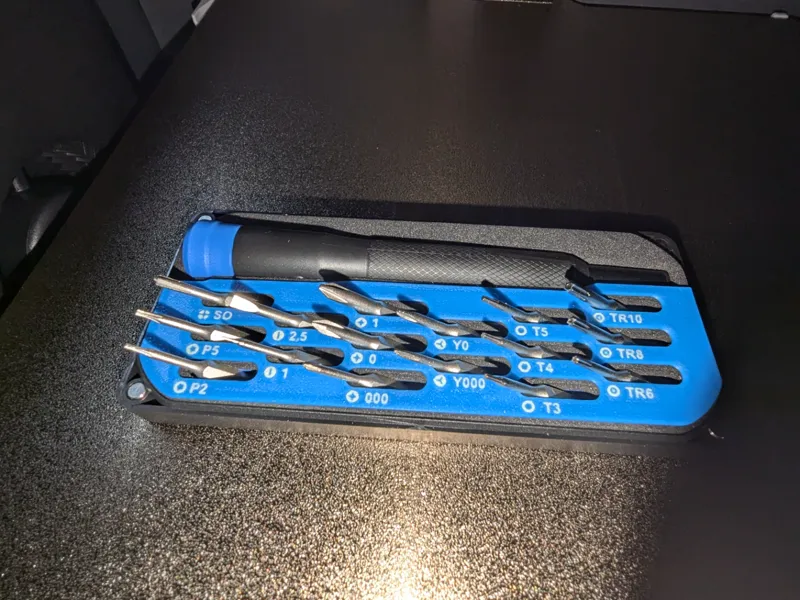 Ifixit Minnow Driver labels