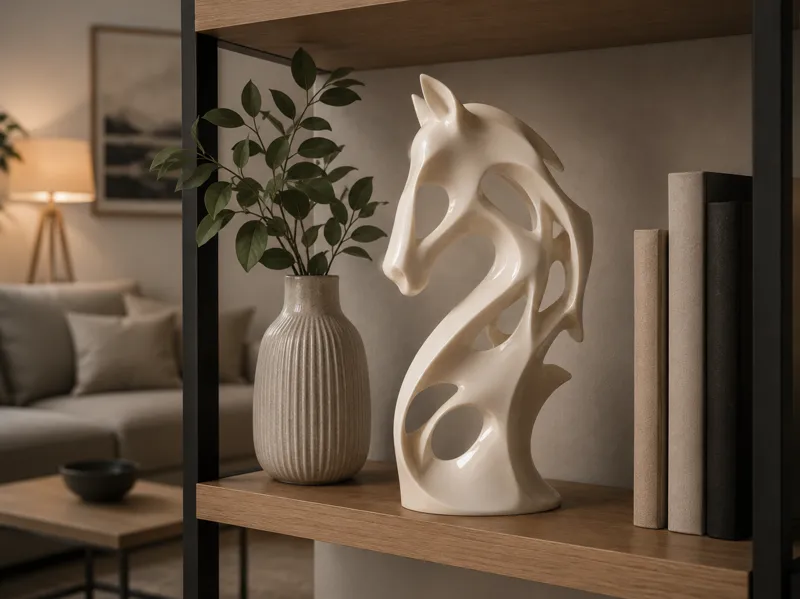 Ethereal Horse | Organic Voronoi Sculpture