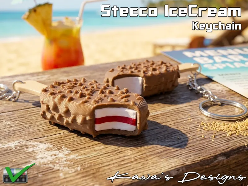 Stecco IceCream Keychain