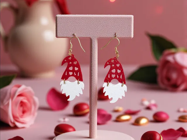Gnome love earrings