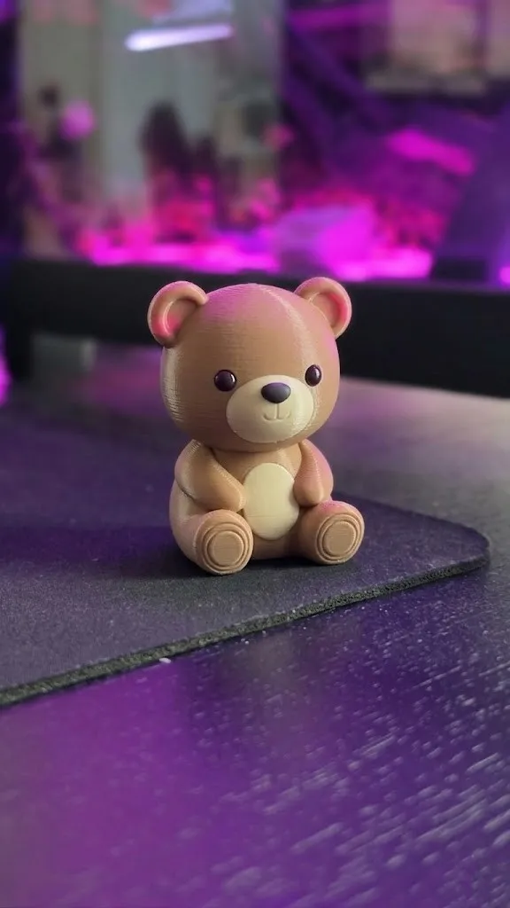 Chibi Teddy Bear - Free 3D Print Model - MakerWorld