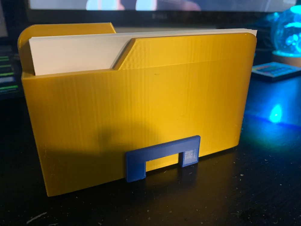 Index card Folder Holder by spoomplys MakerWorld