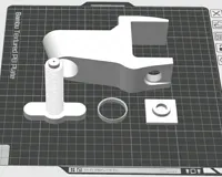 【夹具】桌面厚度小于2cm,请务必选择长螺丝。(两种夹具二选一