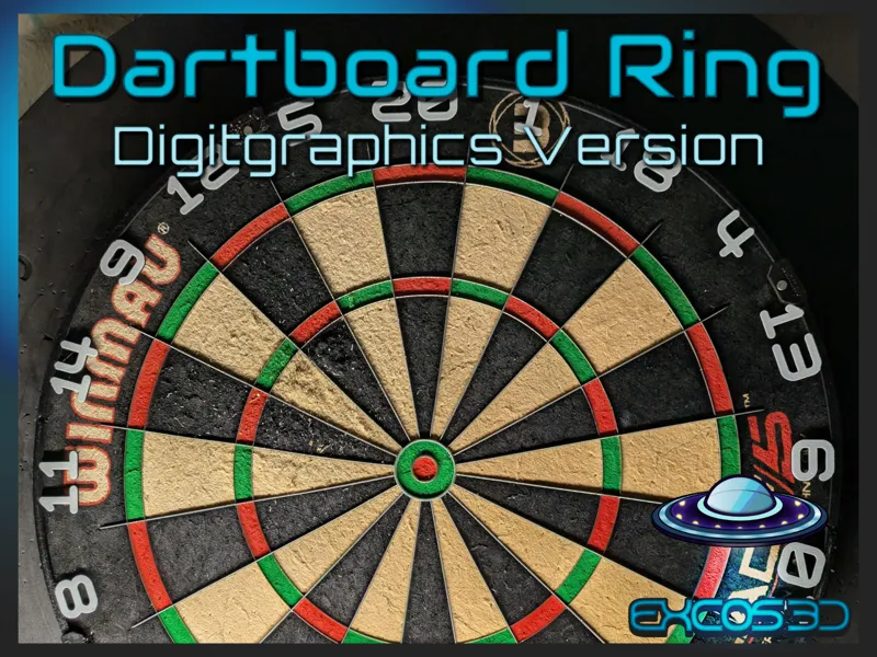 Darts Number Ring - Digitgraphics (AMS-Ready)