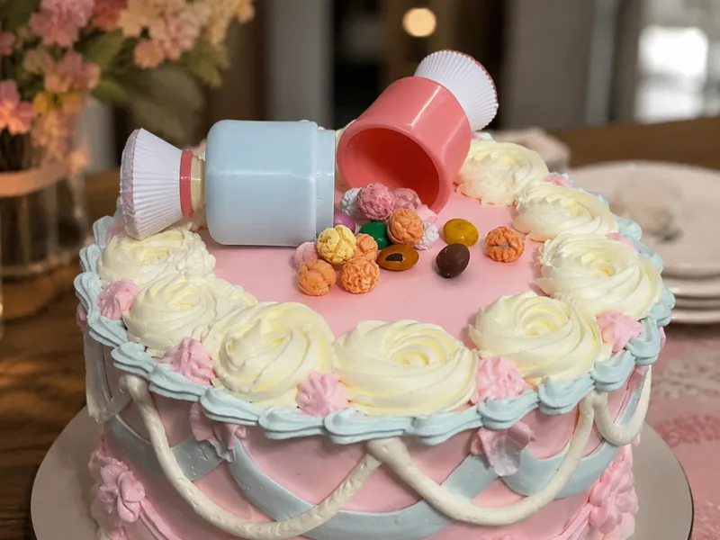 Bonbon Surprise Capsule – Cake Topper Gift
