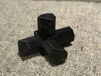 Pipe connector for 20mm pipes for playhouse