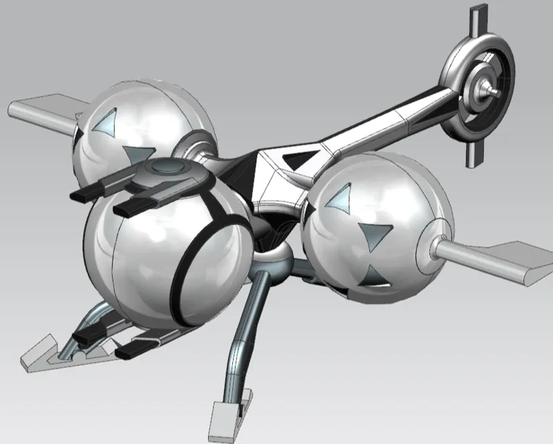 Aircraft from Movie Oblivion 