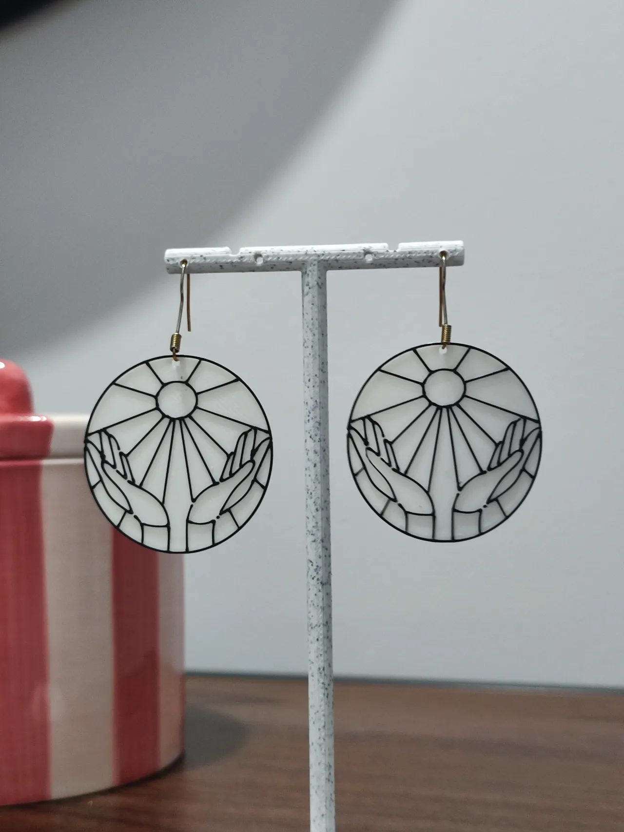 Aretes Ofrenda Solar view 2
