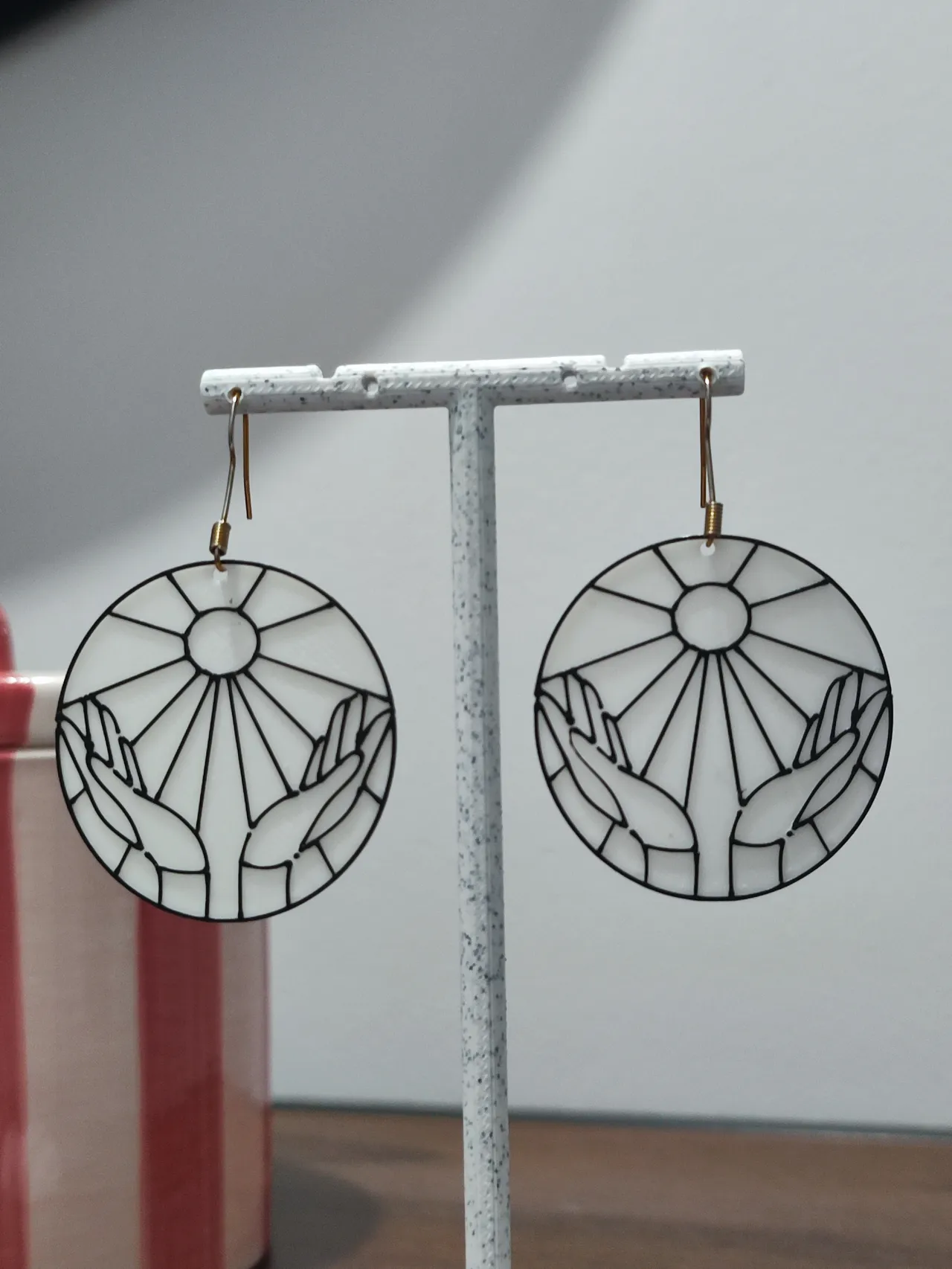 Aretes Ofrenda Solar view 3