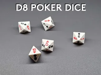 D8 Poker Dice Game