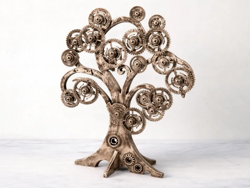 Copper bonsai