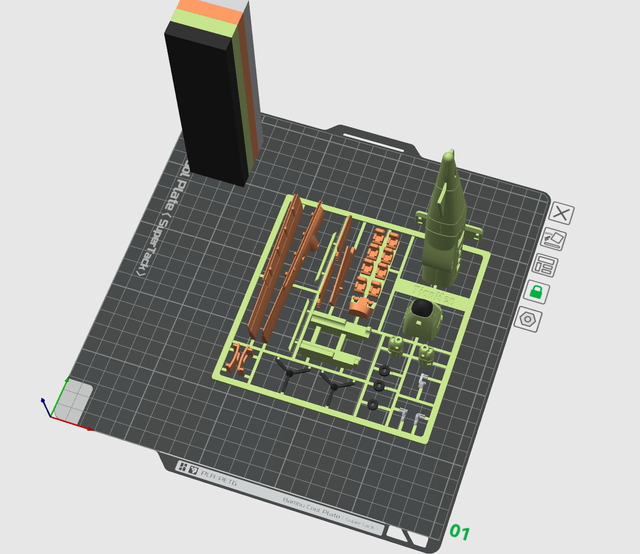 Miniatura 4 do modelo 3D 运输机Y12D