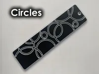 Circle Design Flush Bookmark