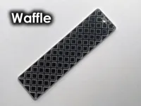 Waffle Pattern Flush Bookmark