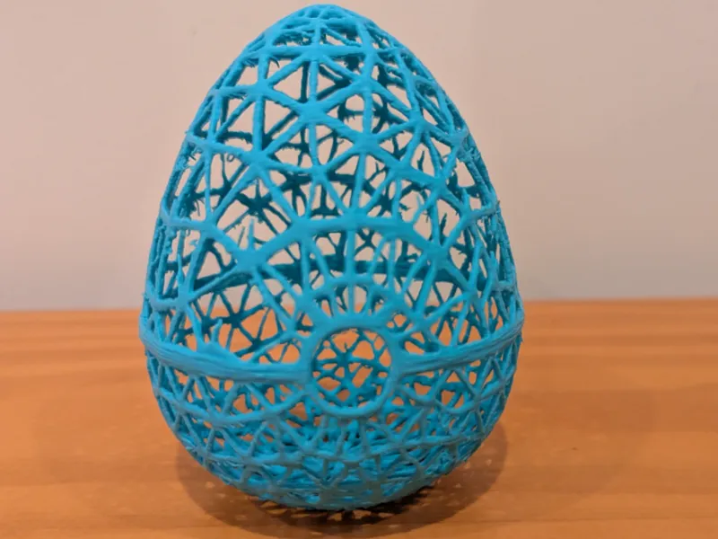 Openwork Lattice Easter Egg | Holiday Decor
