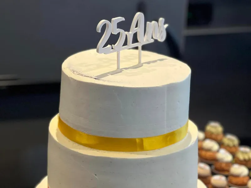 Caker topper 25ans