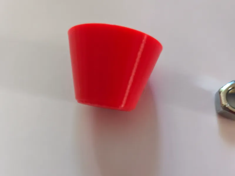 Locking foot with M8 nut seat