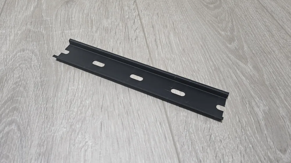 DIN Rail TS35 × 7.5 mm – (EN 60715 Profile) - Free 3D Print Model ...