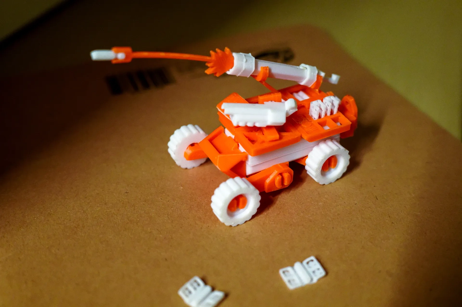 Miniatura 1 do modelo 3D 轻型迫击炮无人车_A15