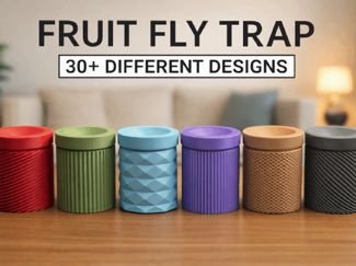 Fruit fly trap 30+ different designs