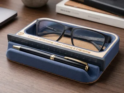 Modern Desk Organizer with Pen Holder