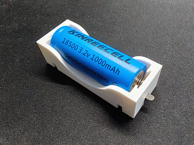 18500 LiFePO4 ბატარეის დამჭერი