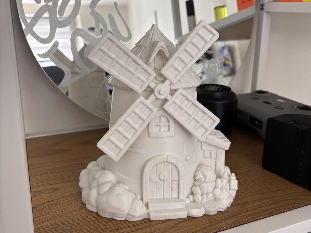 Magical Windmill House | Cozy Fantasy Village