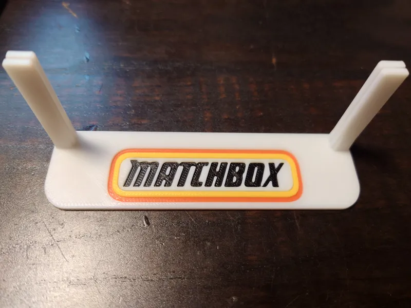 Matchbox Standfuß Normaler Blister