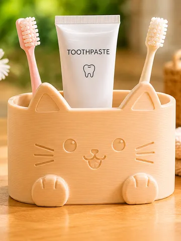 Modelo para impresión 3D: 猫猫多格收纳盒 — vista de referencia 2