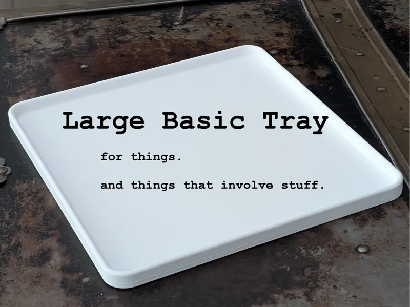 Large Basic Tray