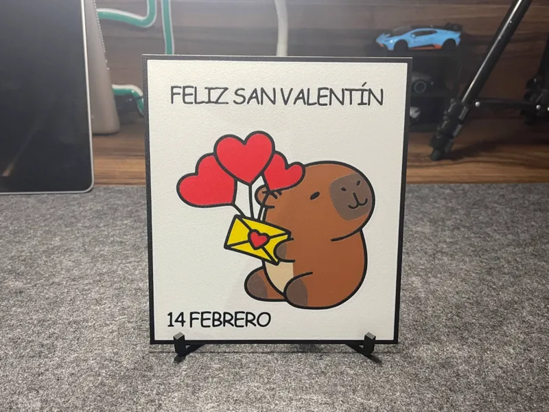 Capibara San Valentin