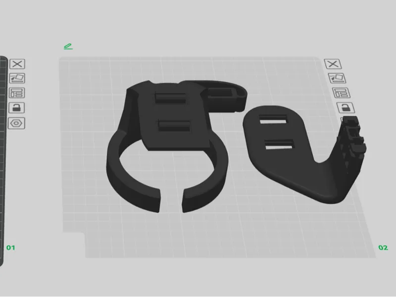ND MX5 Cupholder Left and Right