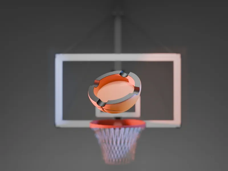 Basketball Ashtray