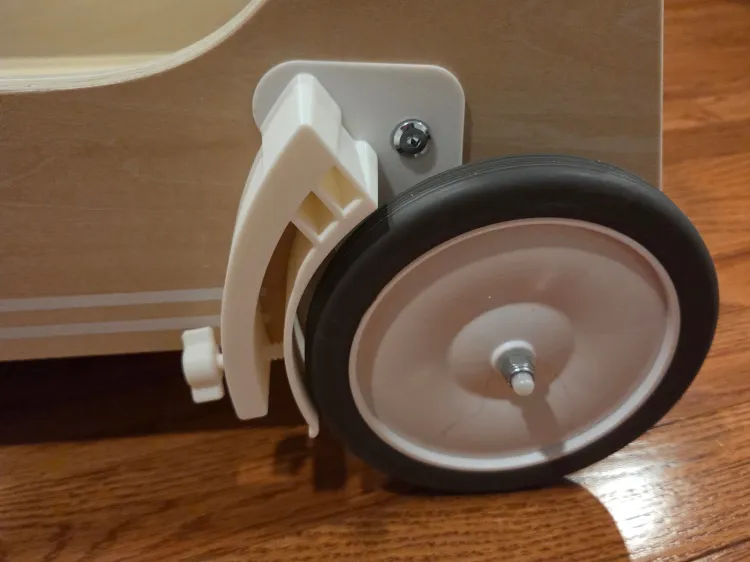 kiwico push and go walker wagon brake
