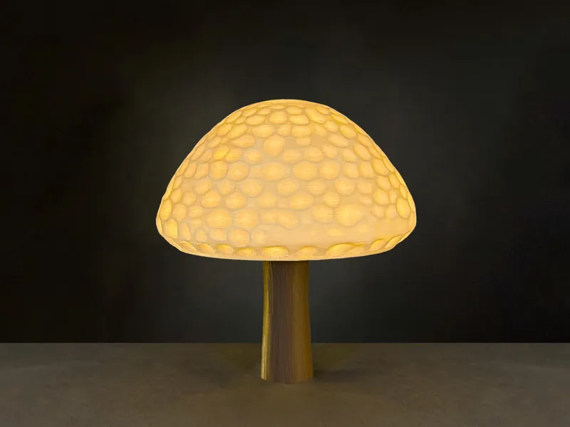 Mushroom Lamp N°2
