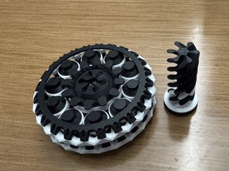 NO AMS TRI-Core impossible Gyro Fidget Passthrough