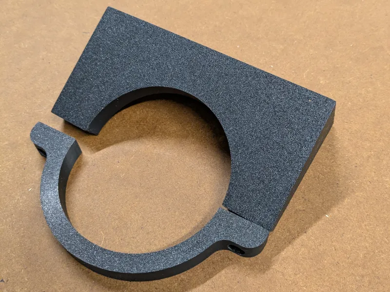Wall mount for 100 mm Dust Extraction connector